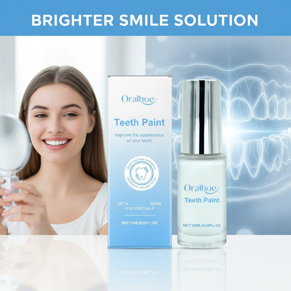 

Eelhoe Beeswax Dental Care Kit with Brush - Freshening Brightening Teeth Whitening Easy Use Plaque & Stain Removal Lasting Oral