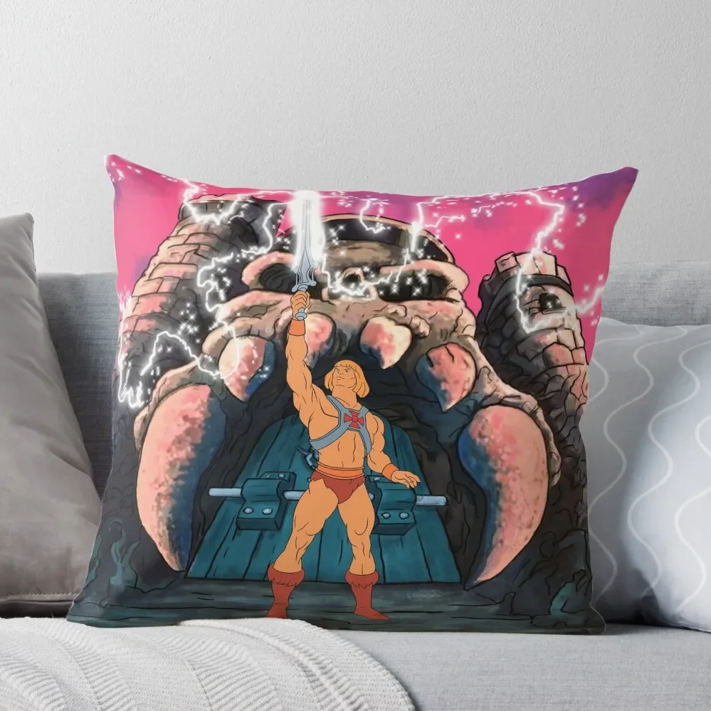 He-man Transform Tribute Throw Pillow Cushion Cover For Sofa christmas decorations 2024 Anime