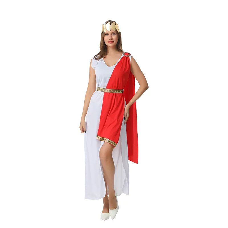 

Adult Women's Ancient Roman Godd Costume loween Cosplay Performance Clothes Masquerade Ball Role-plang Traditional Ch...