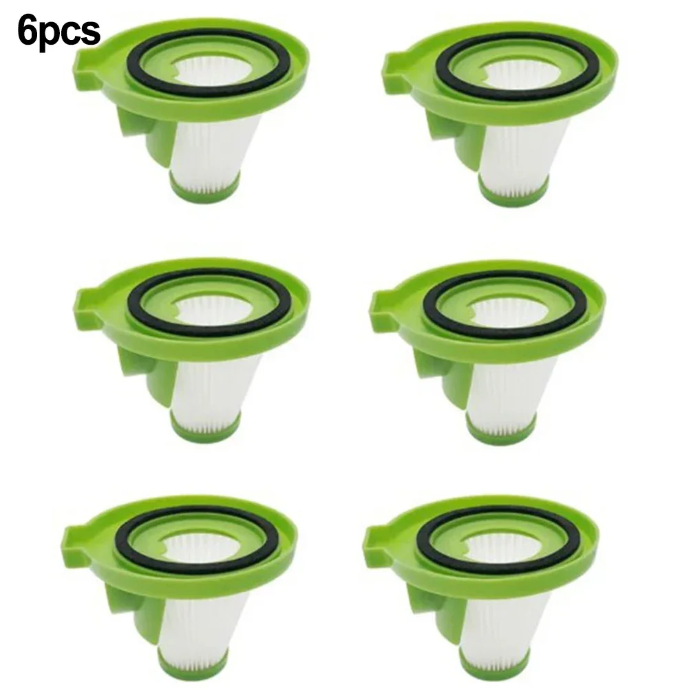 For IonVac ZipVac 8842 Filters Filters Vacuum Cleaner Accessory 3-in-1 6pcs Cold Ashes Replacement Kit Eliminate Fine Dust