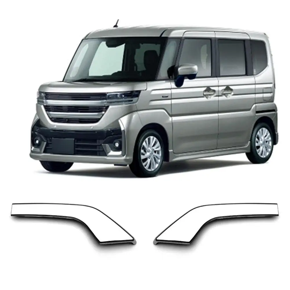 

For Suzuki Spacia Custom M K04 2024 Series Modified Special Frame Decorative Front Fog Cover Electroplating Lamp C8R7