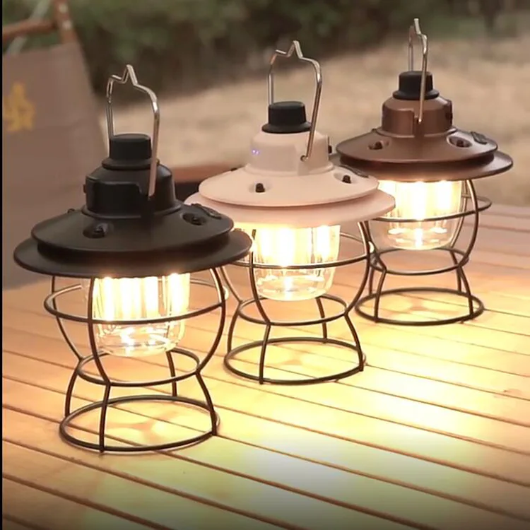 

Portable Outdoor Multifunctional Camping Tent Waterproof Rechargeable Lamp
