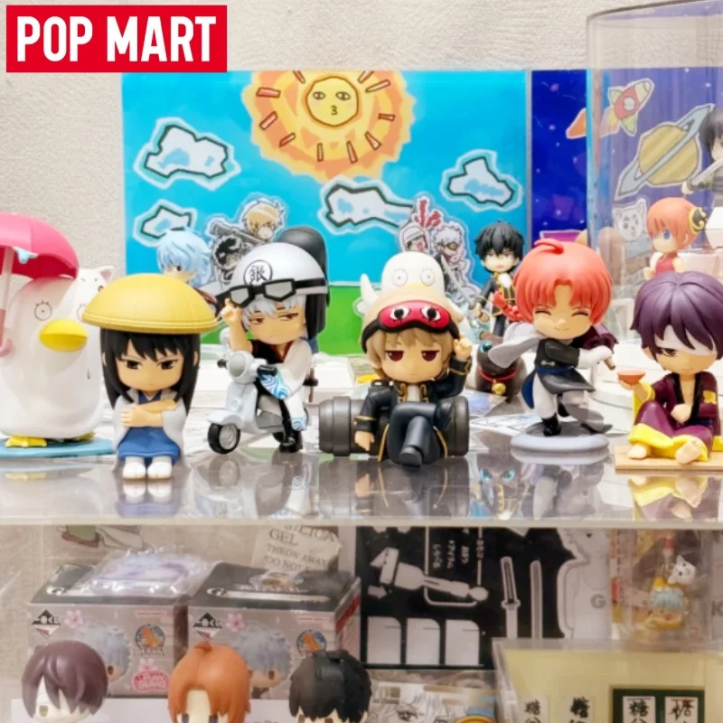 

New POP MART Genuine Gintama WELCOME TO YOROZUYA Series Blind Box Mystery Box Toys Cute Action Anime Figure Kawaii Model Gift