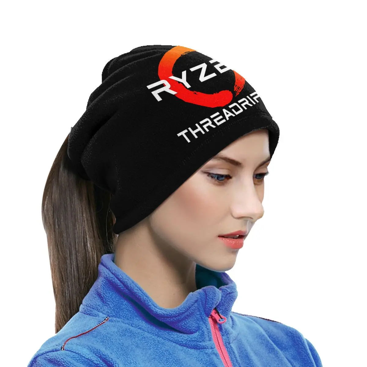 Amd Ryzen Threadripper microfibra cuello polaina Bandana bufanda suave moda Montañismo