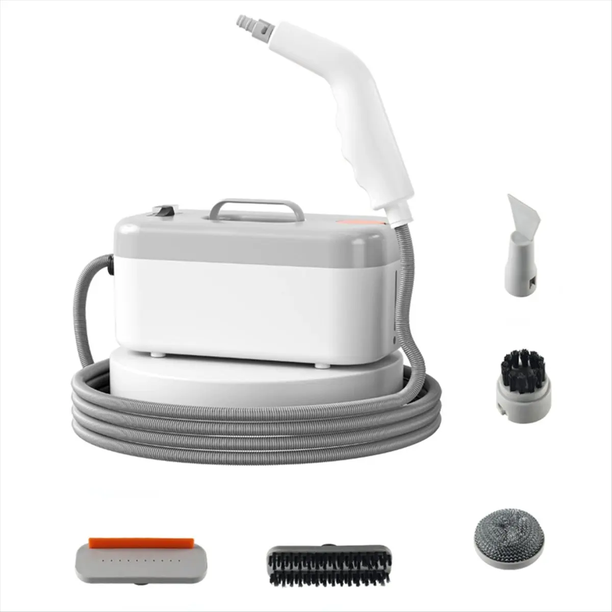 [Vend for]Handheld Steam Cleaner Steam Shot Cleaner 1200W High Temperature Steamer for Home , Kitchen, Bathroom EU Plug
