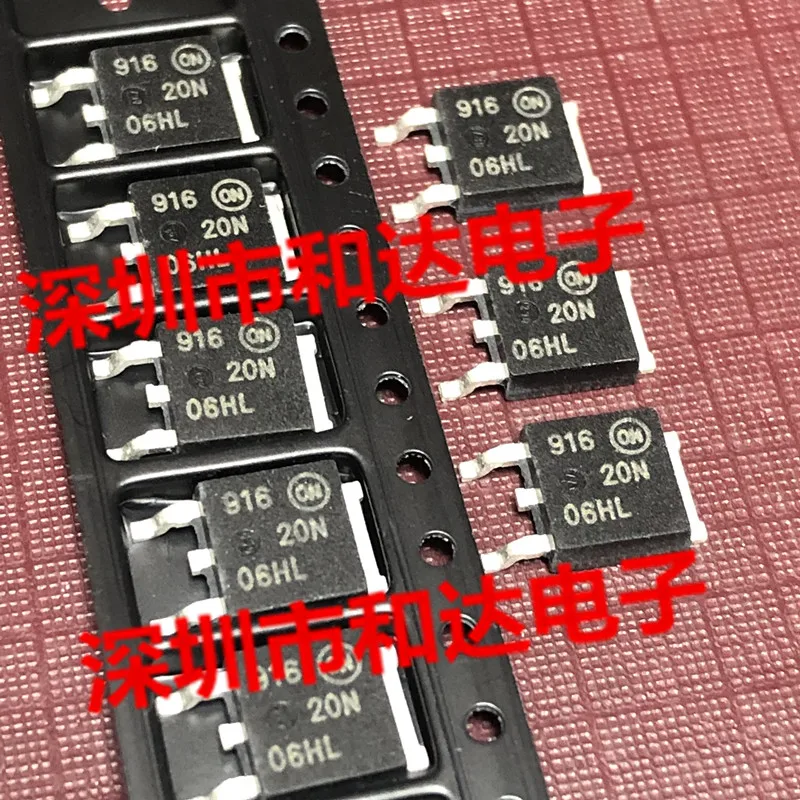 10pcs orginal new 20N06HL SMD TO-252 60V 20A