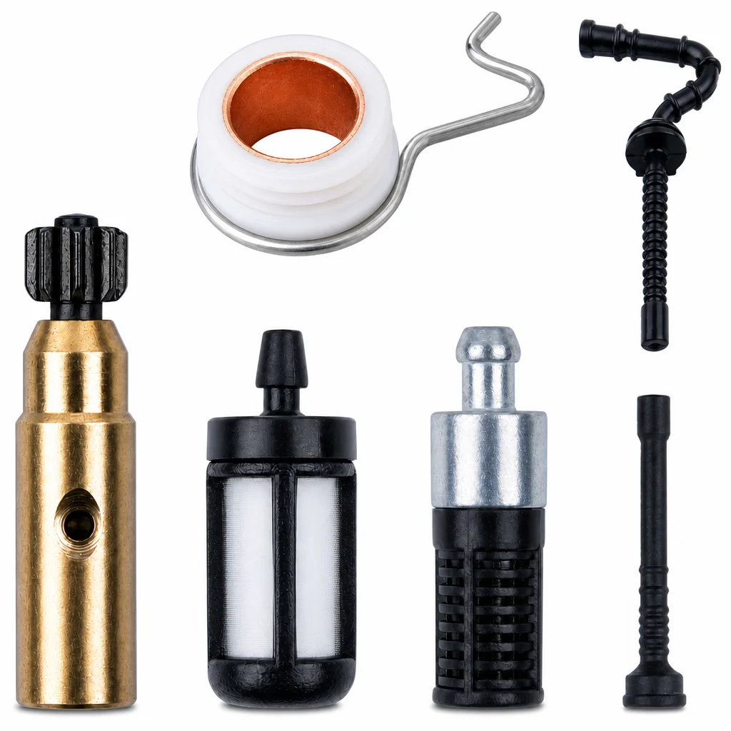 For Stihl 025 023 021 Oil Pump Worm Gear Oil Filter Kit Replace OEM 1123 640 3201 Chainsaw Repair Parts Accessories Tune Up Kit