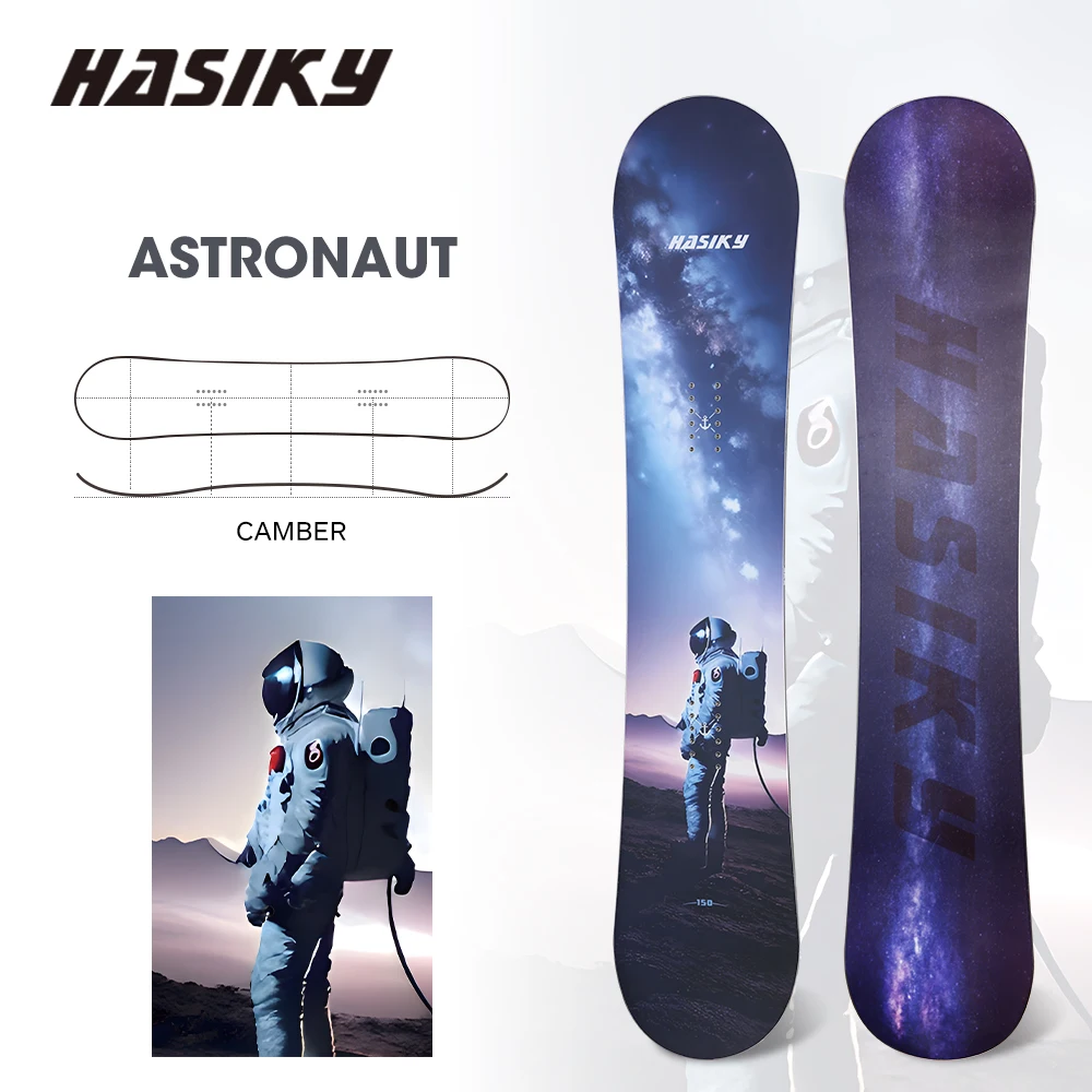 

Hasiky Astronaut 153 160 cm Adult's All Mountain Snowboards With Winter Snowboard Women's & Men's Entry-level Adult All-Around