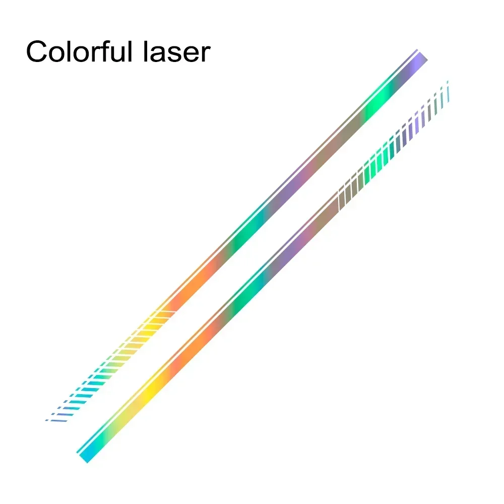 2PCS Car Door Waist Line Side Racing Stripes Decoration Stickers Auto Body Decor Vinyl Film Decals Accessories