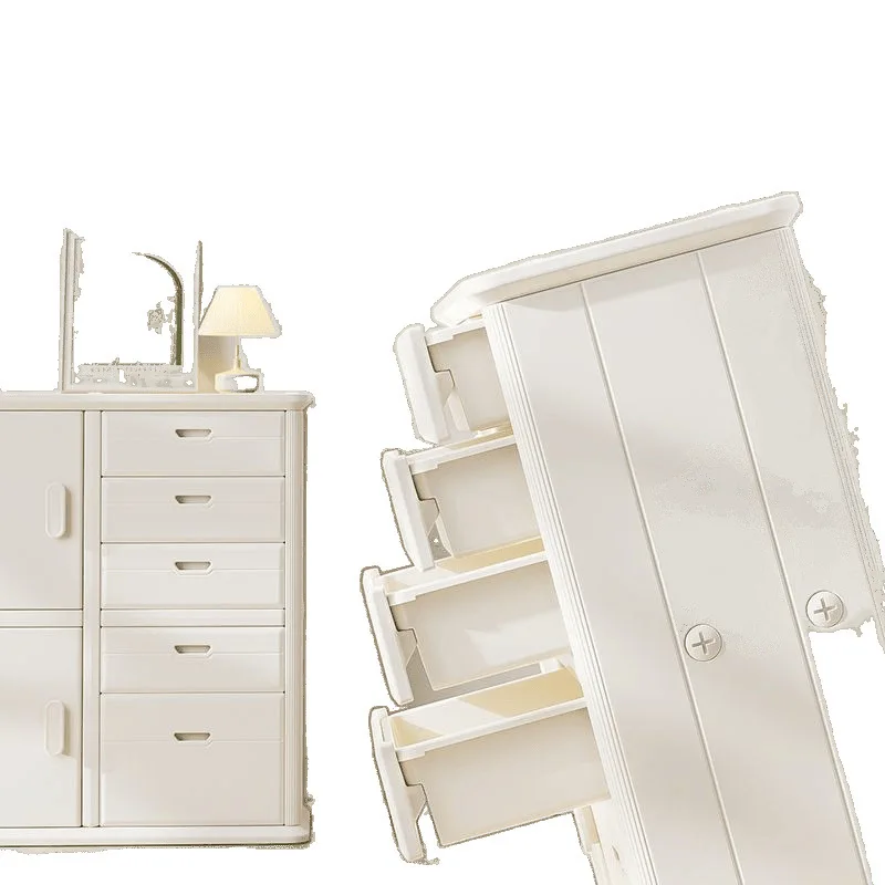 Children's toy storage cabinet, storage locker, feeding table, wardrobe integrated