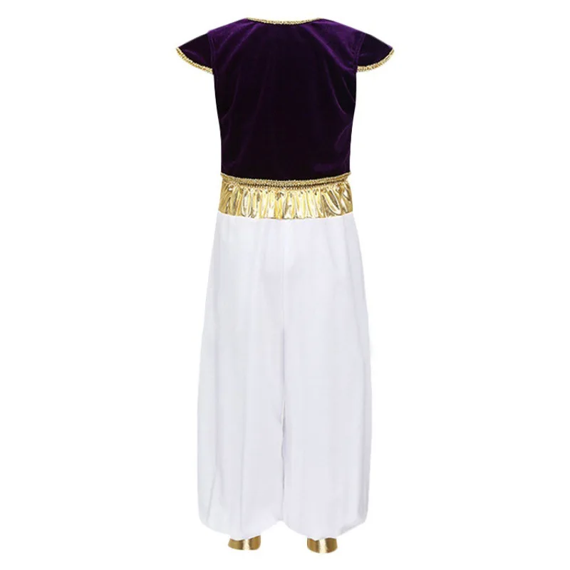 

2026 New Halloween Aladdin Prince Movie Cosplay Costume Lamp Genie Outfit Ladies' Traditional Chinese Clothing Stage Performance