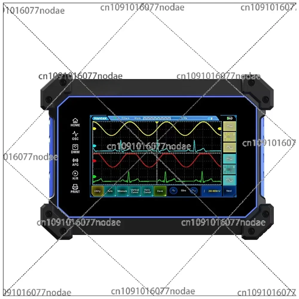 TO1254D TO1154D TO1204D Touch Screen Digital Oscill 4 Channels Portable USB Oscill + 25Mhz Signal Source+Meter