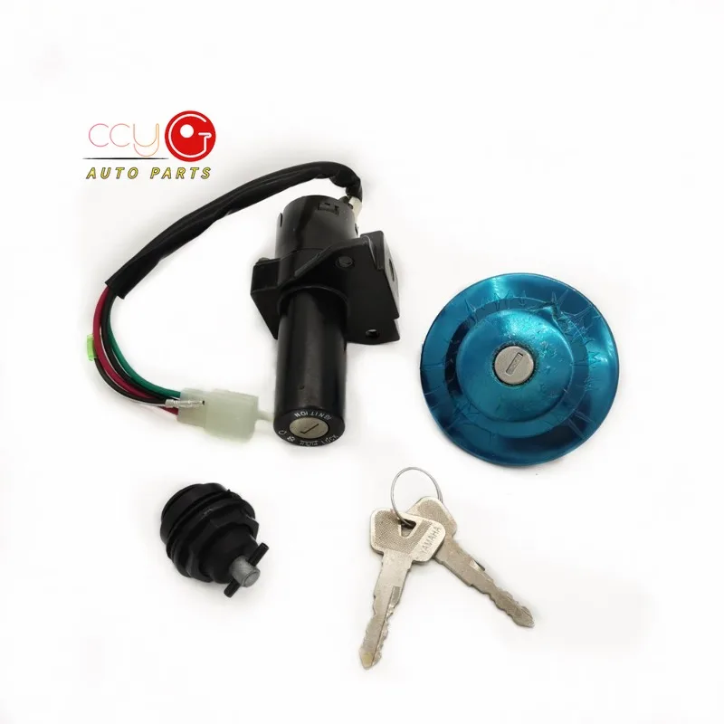 

Suitable For YAMAHA Tianjian YBR125 Set Lock Electric Door Lock Ignition Switch Fuel Tank Cover 02-13 Full Car Lock