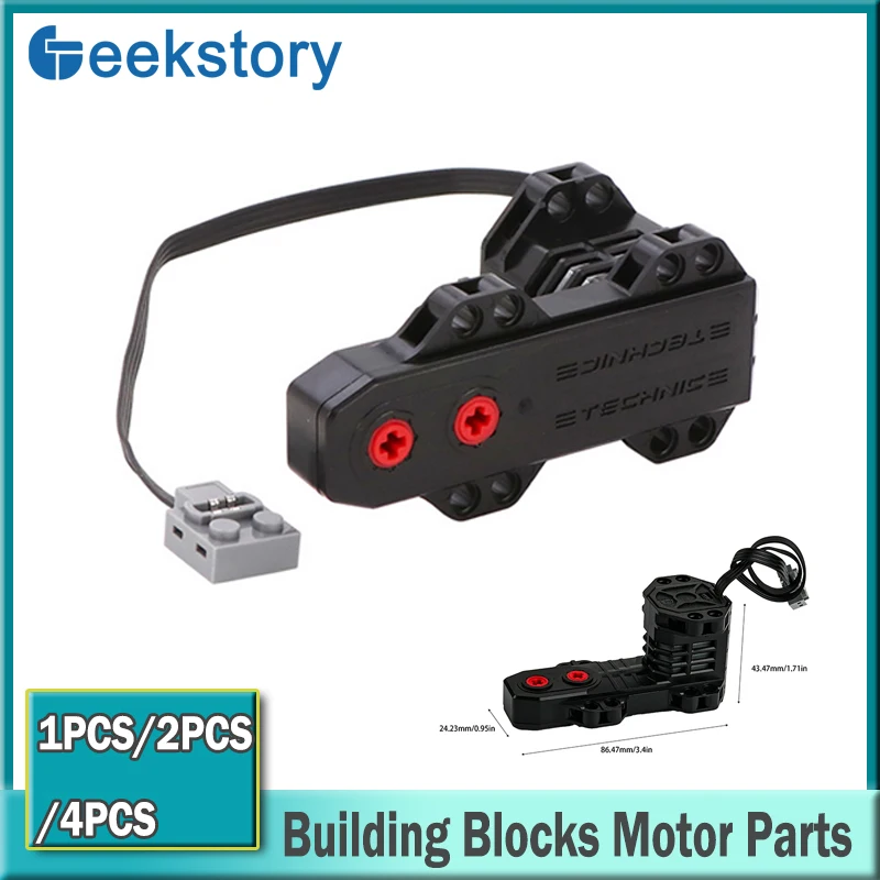 

Power Functions Motor Technical 5292 Bricks Parts MOC DIY Toys Car PF Model Building Blocks Motor