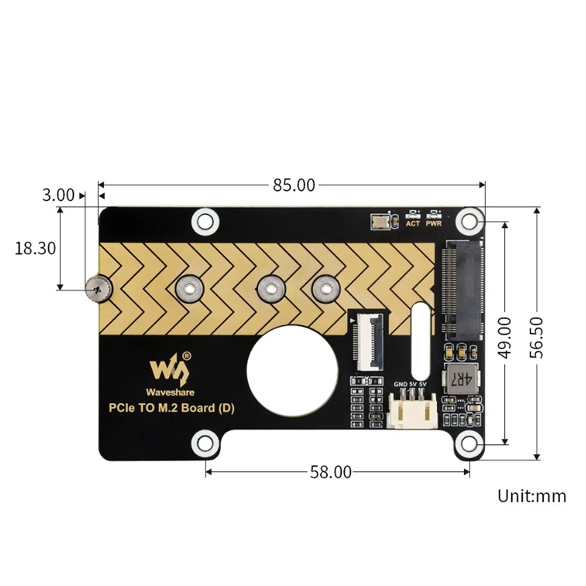 【Livraison Rapide】وحدة لوحة محول PCIe إلى M.2 #1