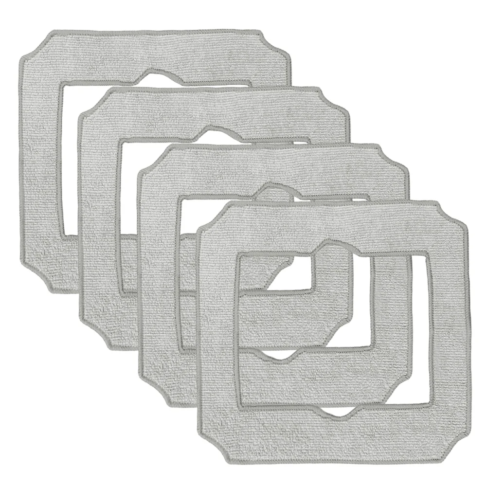 4/10Pcs Mopping Pads For ECOVACS For WINBOT MINI Spare Parts W-CC02-0012 Mop Cloth Window Vacuum Cleaner Cleaning Mops Replace