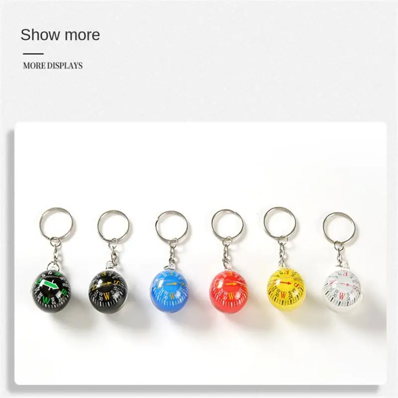 10 teile/satz tragbare leichte Notfall kompass im Freien Überleben Schlüssel bund Ball Kompass Werkzeug Navigation wildes Werkzeug für Wander kamera