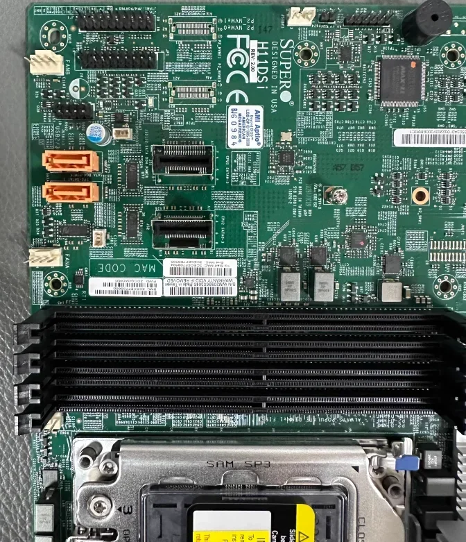 Placa-mãe Supermicro H11DSI/H11DSI-NT AMD Aleo SMH