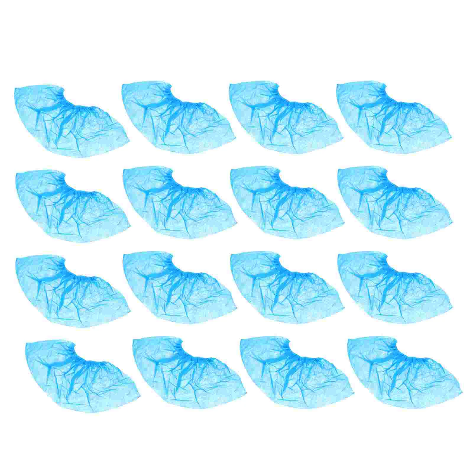 100 Pcs Non-woven Shoe Cover Shoes Protection Home Wear-resistant Covers Detachable Nonwovens Fabric Protector Student Case