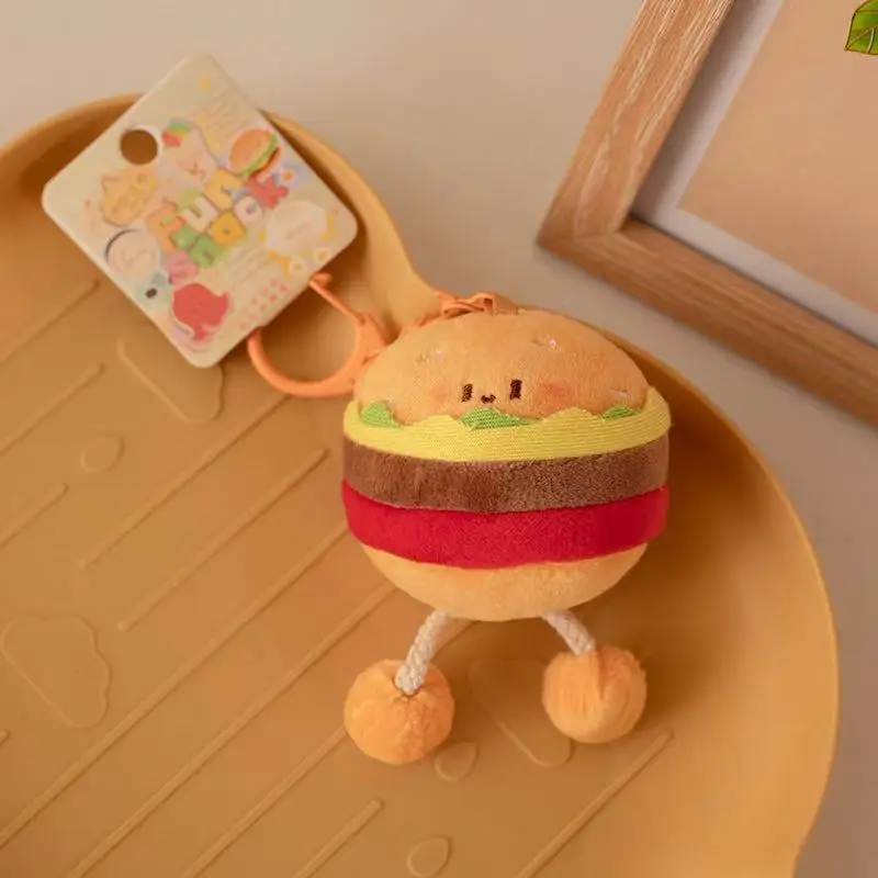 8cm New Simulated Food Backpack Pendant Doll Stuffed Plush Toy Cartoon Anime Cute and Elegant Children's Birthday Gift Fun Doll