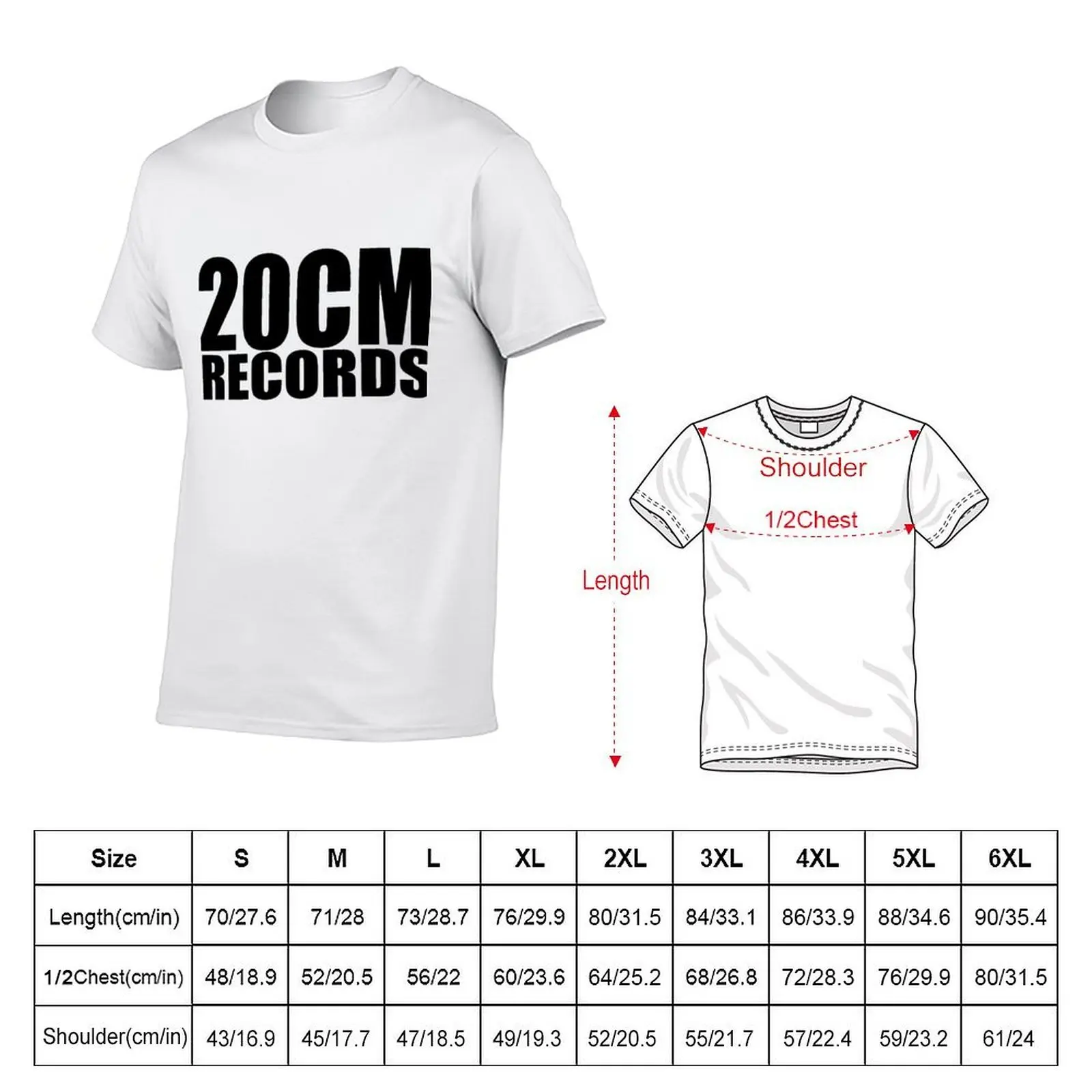 20CM RECORDS PARAZITII T-Shirt essential t shirt man graphic t shirt t shirts for man graphic funny T-shirt
