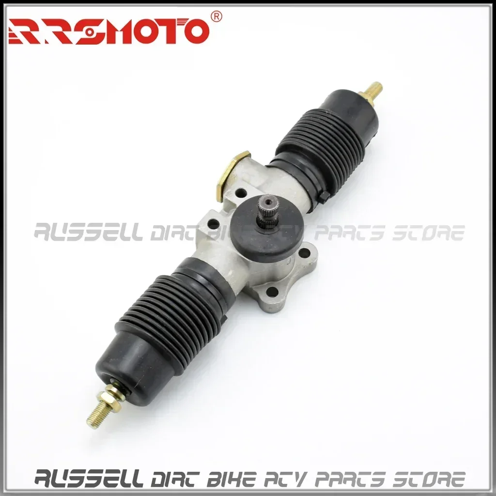 Power Steering Gear Shaft Rack Pinion Assembly 360mm For DIY Modify China Go Kart Buggy Karting ATV UTV Bike Parts