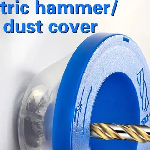 

1Pcs Household Electric Drill Dust Cover Ash Bowl Impact Hammer Dust Collector Power Tool Accessories Drilling Dustproof Device