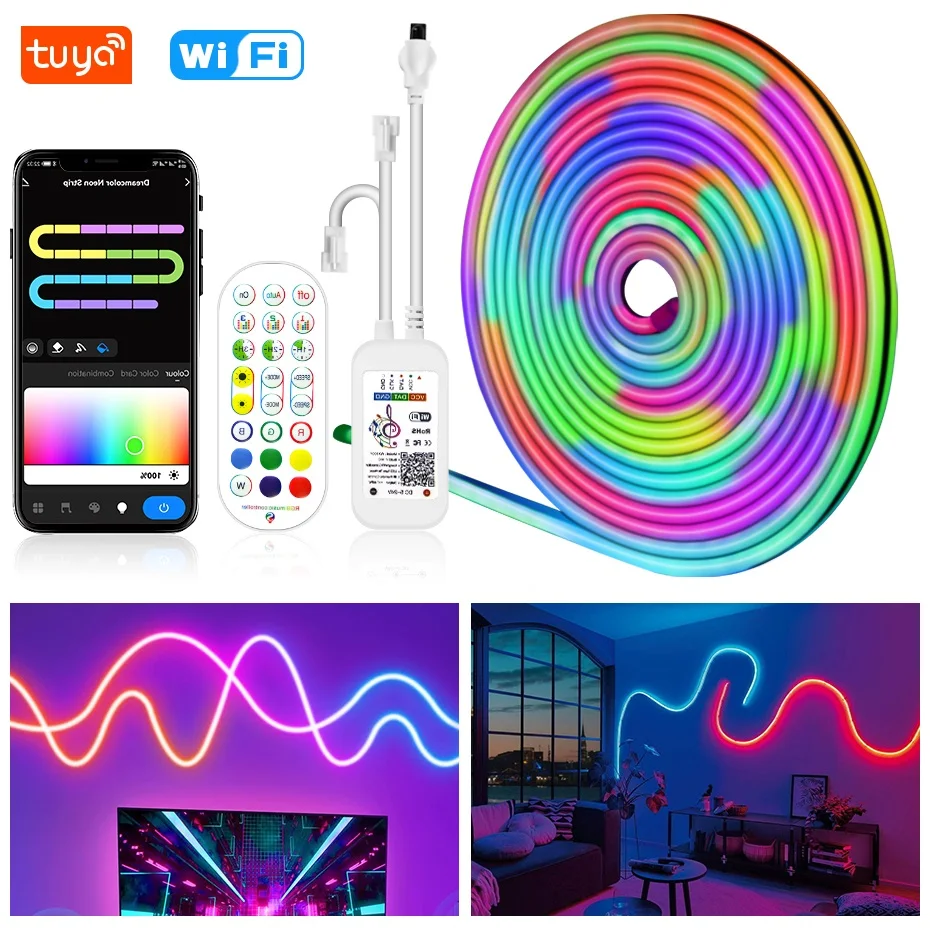 Tuya Wifi Rgbic Led… - image