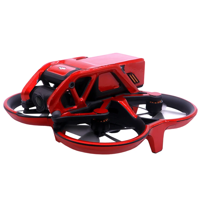 For DJI Avata Drone Goggles 2/V2 Solid Color Fluorescent PVC Stickers Waterproof Scratch Resistant Protective Skins Accessories