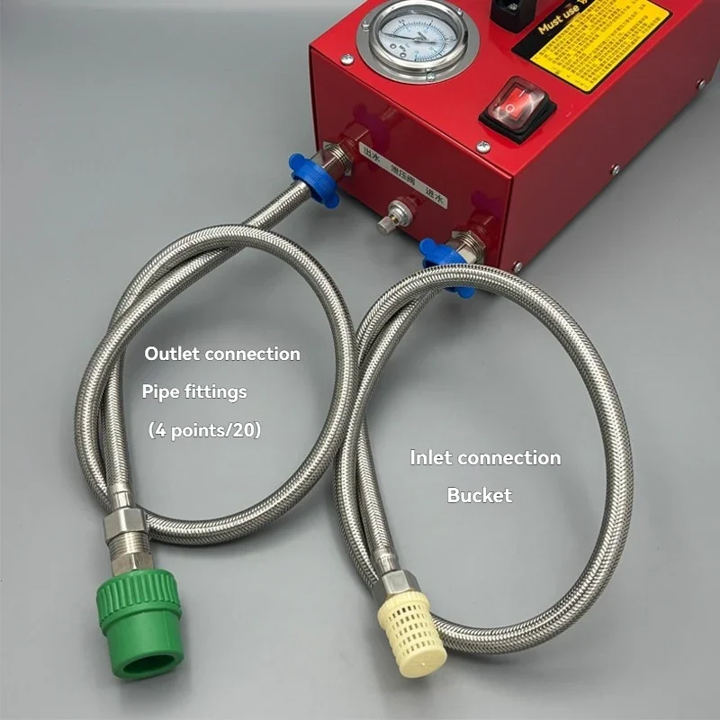 Leak Test Pump Ppr Water Pipe Electric Pressure Machine Leak Test Machine Electric Pressure Pump Floor Heating Cleaning Machine