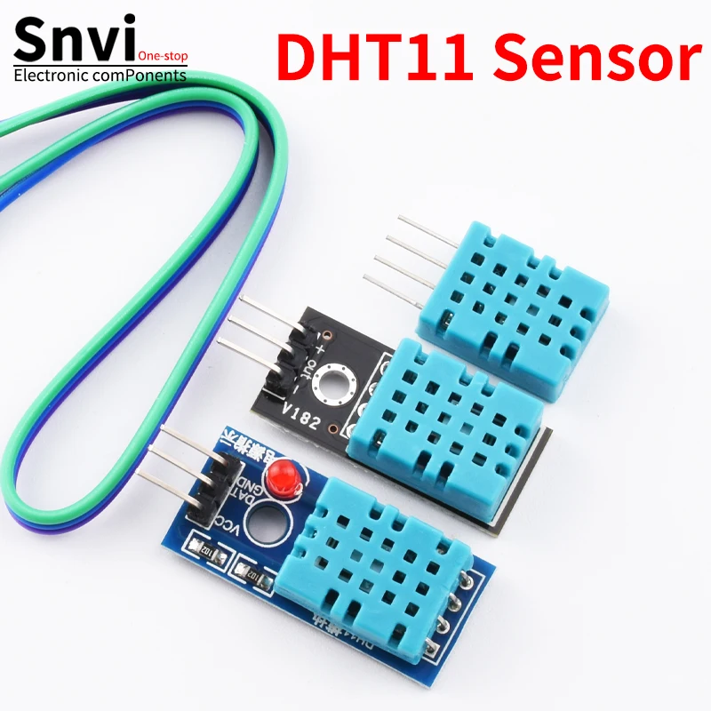 Smart 3pin KY-015 DHT-11 DHT11 Digital Temperature And Relative Humidity Sensor Module + PCB For Arduino DIY Starter Kit