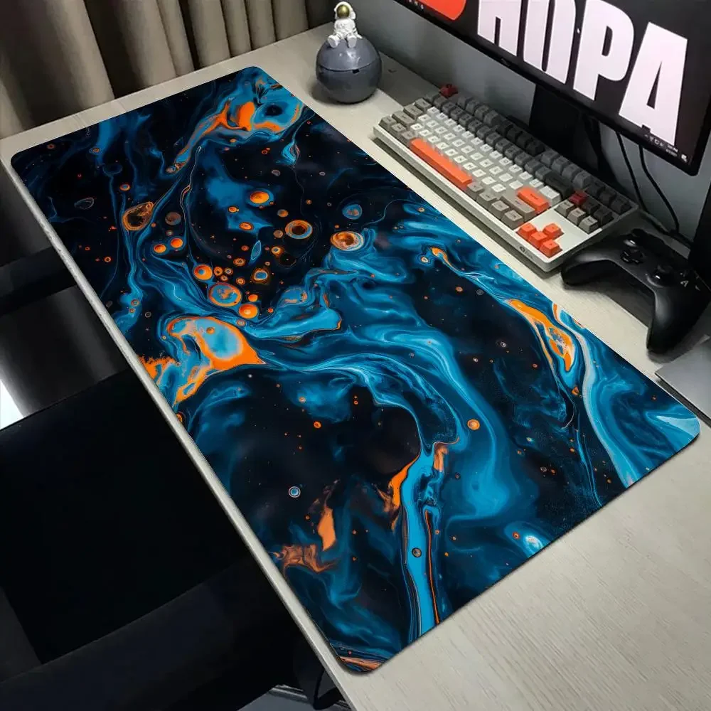 Abstract Fluid Gaming Mouse Pad Desk Gadgets Mouse Mat Office Accessories Mousepad Xxl Mouse Carpet Computer Mat Gaming Setup