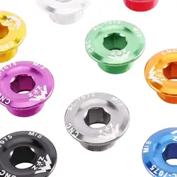 Parts Crankset Screws Aluminum Alloy CNC Crank Bolt Cover Cap Crank Cover Bike Bottom Bracket Bolt Crank Arm Fixing Bolt