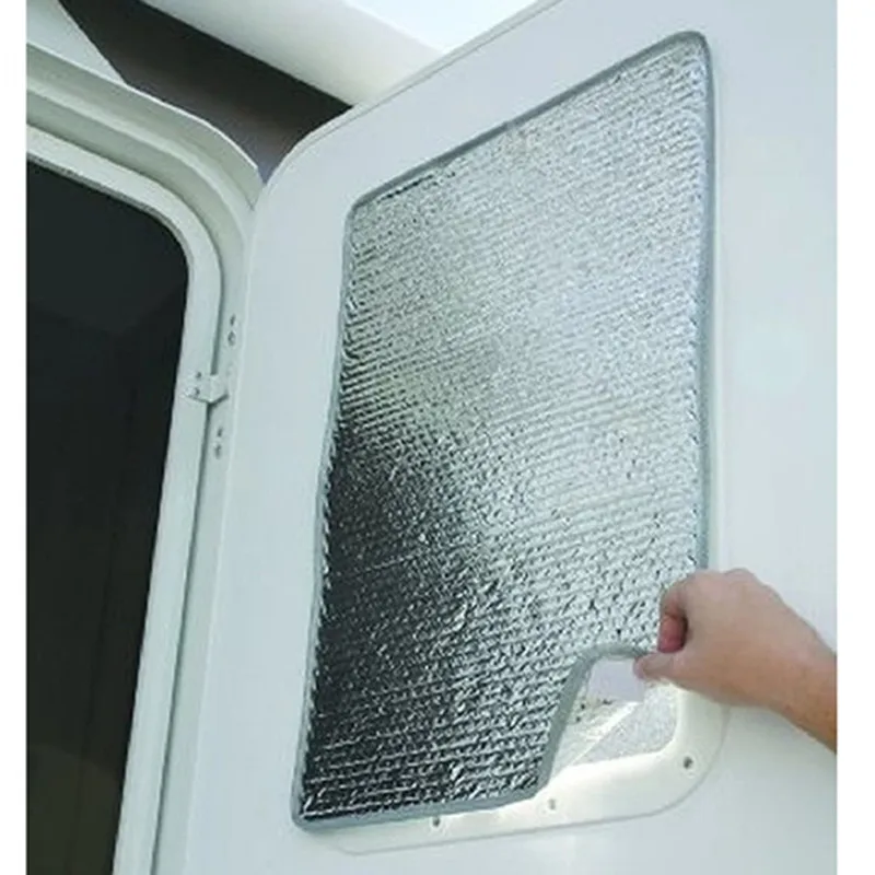 41x64CM RV Door Window Sun Shield Camper Sunshade Covers Windshield Reflective Protect Shade Sunshield for Motorhome Caravan