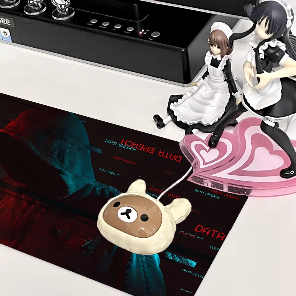Hacker Virus Mousepad Large Keyboard Desk Mat Gaming Mouse Pad LockEdge Non-slip Mat