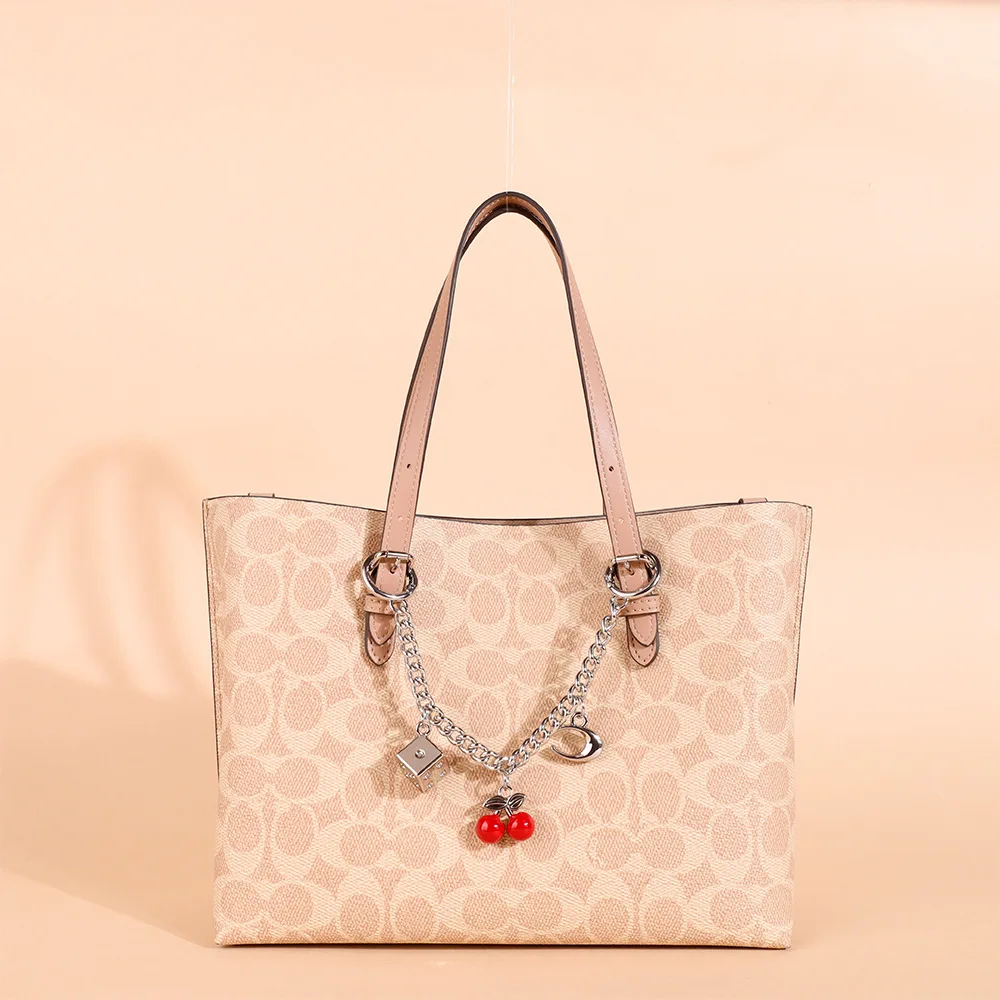 زهر الكرز حقيبة سلسلة بدلاية القوس القلب المينا الهاتف سحر حقيبة كروسبودي تمديد حزام التبعي #4