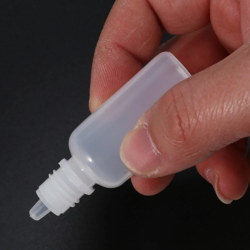 100PCS 15Ml Empty Plastic Squeezable Dropper Bottles Eye Liquid Dropper Refillable Bottles