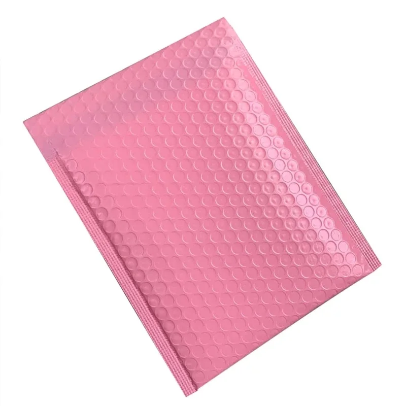 20/50Pcs Pink Poly Bubble Mailers Padded Envelopes Bulk Bubble Lined Wrap Polymailer Bag for Shipping Packaging Mailer Self Seal