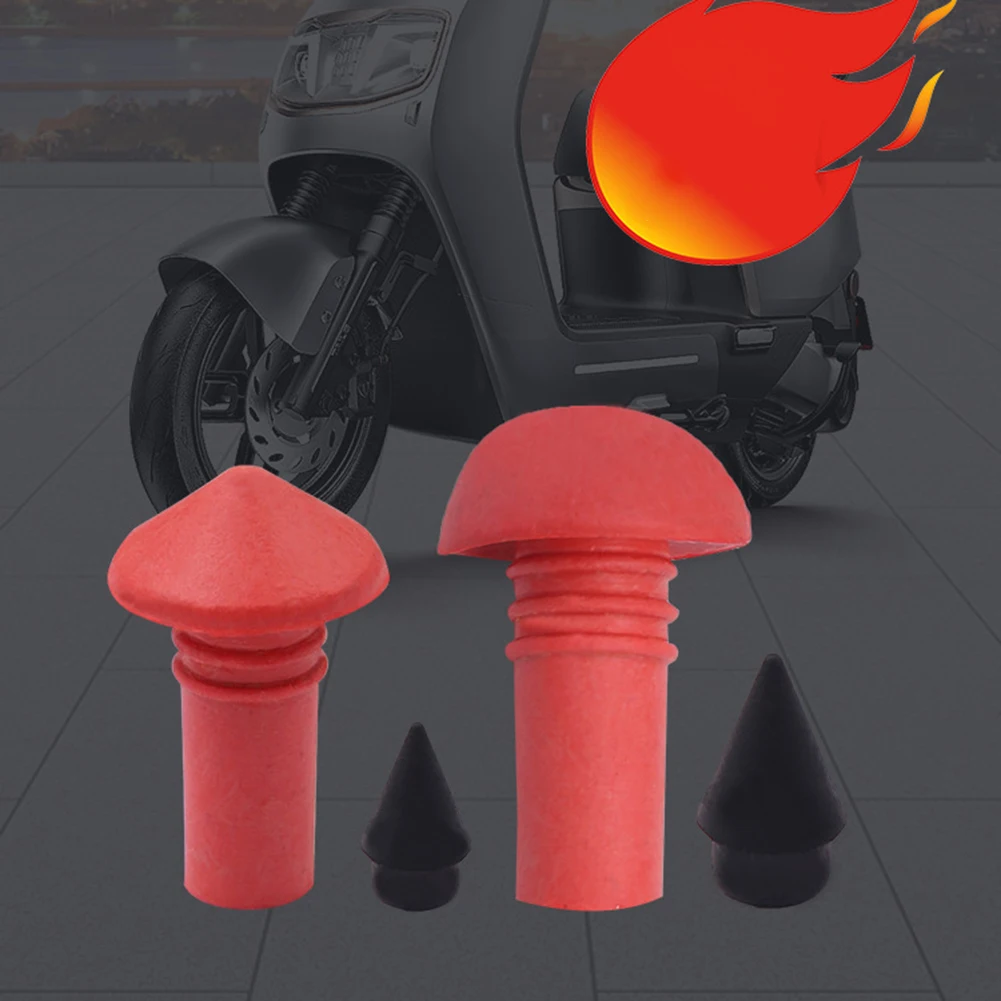 For Car Quick Install Kit Tire Repair Inserts On-the-Go Fix Red Black Practical Repair Solution Tire Repair Supplies