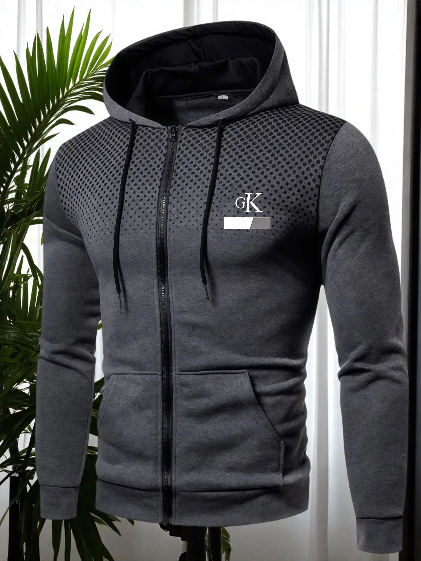 2026 New Arrival Men's Sweatshirts High Quality Hooded Long Sleeve Zip-up Coats Autumn Winter Urban Casual Sporty Fashion Hoodie