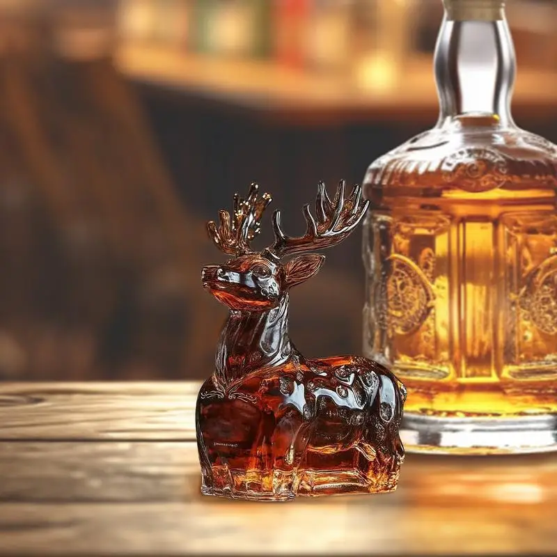 

Whiskey Decanter for Men Animal Statue Whiskey Decanter Wine Bottle Liquor Bottle Home Decorations Wine Container for Alcohol
