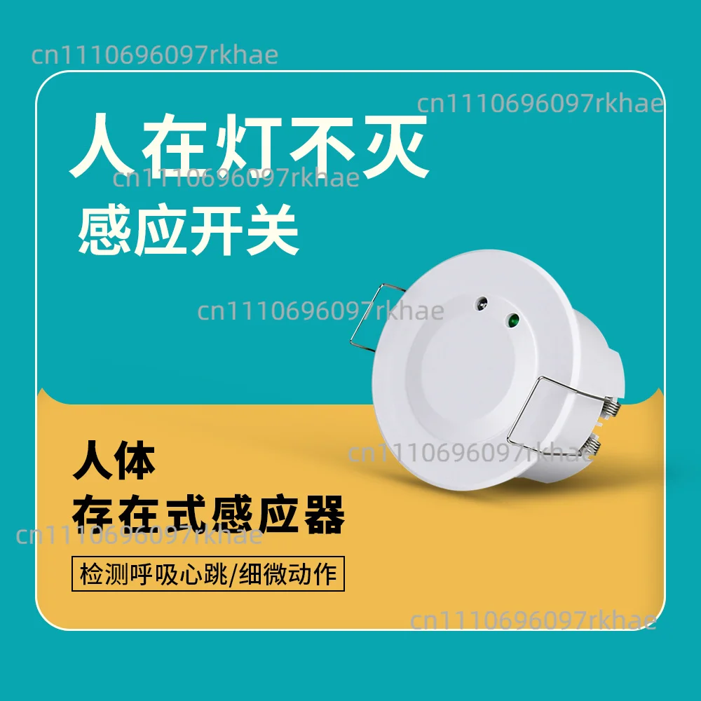 12V Human Body Sensor 24G Millimeter Wave Radar Induction Switch Dry Contact Output 24V Presence Sensor