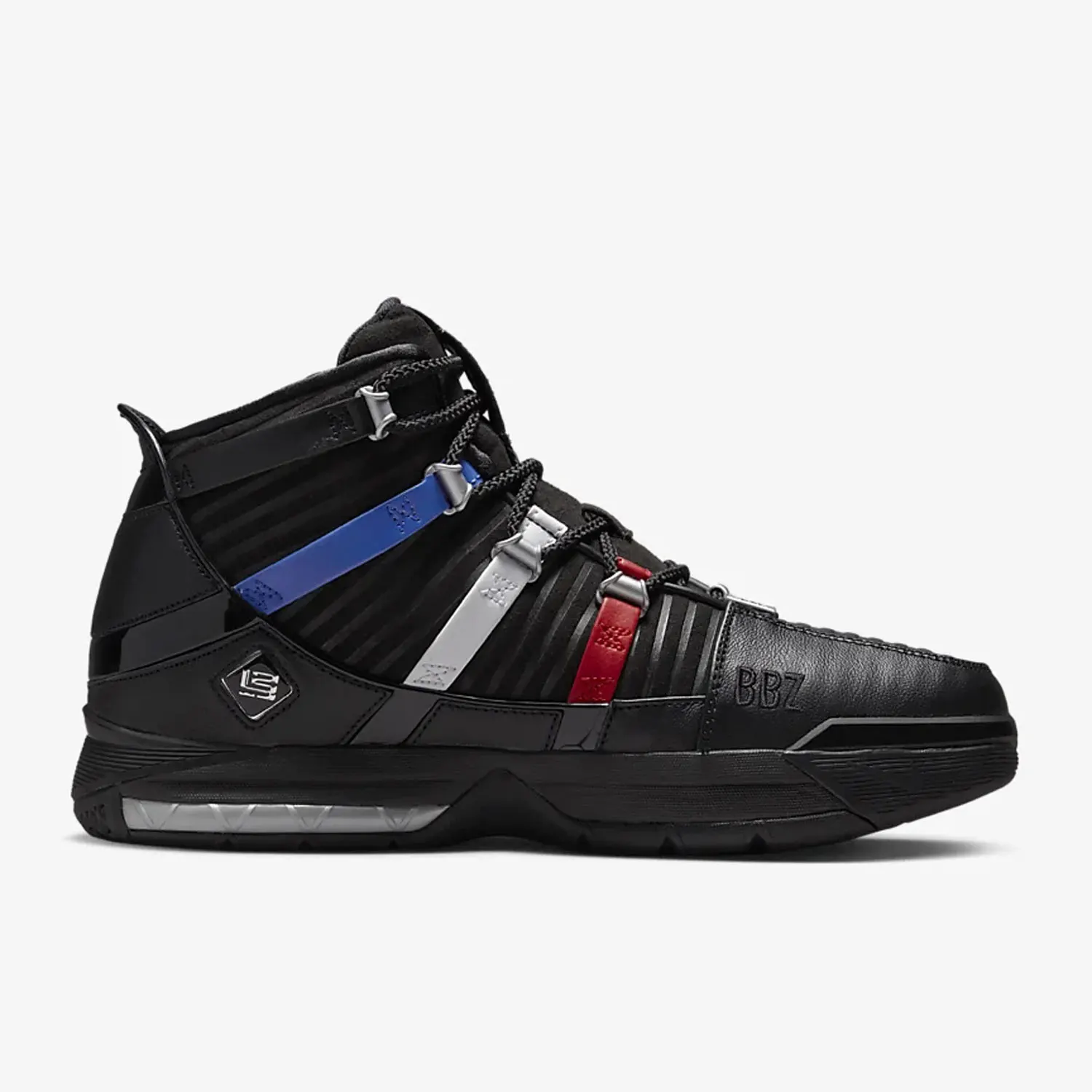 Nike Genuine Zoom LeBron III QS Men's New Basketball Shoes DO9354-001 view 4