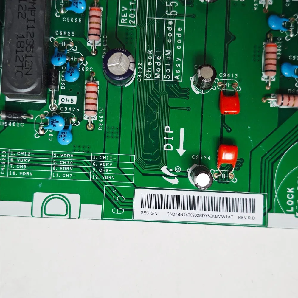 Placa de fuente de alimentación BN44-00902B, accesorio para QN65Q7FAMFXZA QA65Q8CAMW QE55Q8FAMT QE65Q7CAMT QN65Q8CAM QN55Q7FDMF QA55Q7FAMK, BN44-00902A