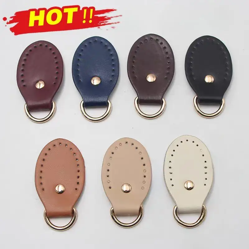 

1PC D Buckle Bag Lock Bag Buckle Bag Pendant Ring Handbag Strap Buckle Bag Accessories D Buckle Replacement PU Handbag Parts