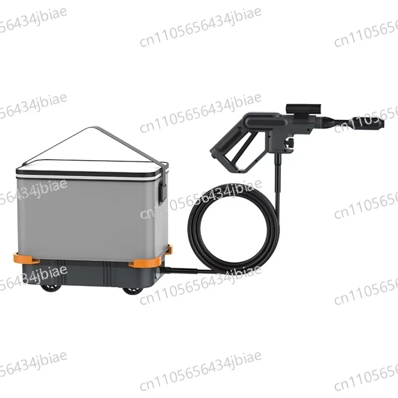 

Мощная водоструйная мойка высокого давления 1000 Вт с литиевой батареей 2500 мАч для автомобиля, дома и сада