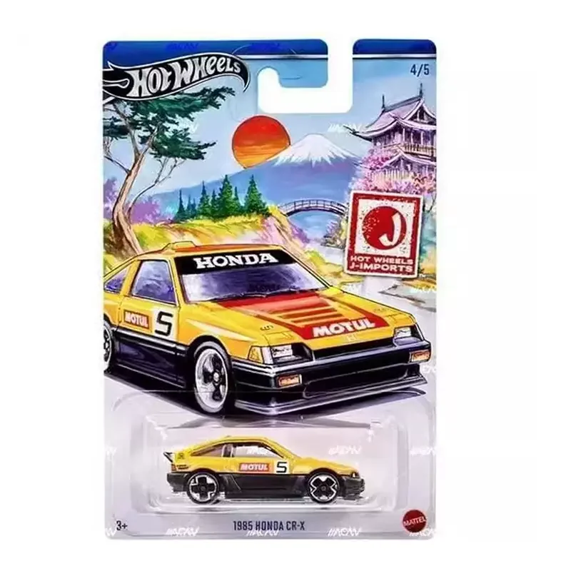 Original Hot Wheels J-IMPORTS Premium Car Model Mazda Sport Nissan Skyline Diecast Alloy 1/64 Boys Toys Acura Toyota Automobile