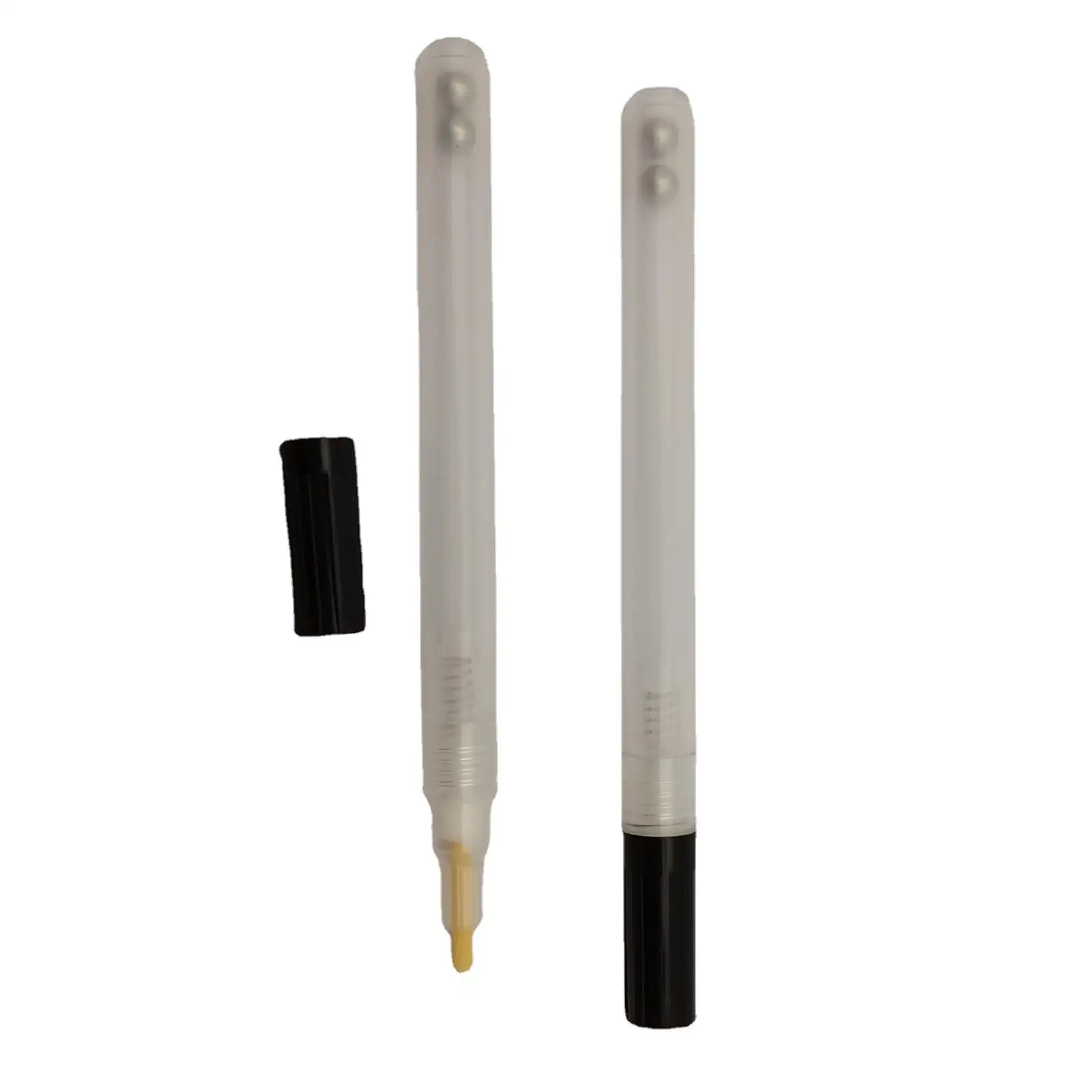 Empty Fillable Paint Pens Fine Tip 1mm Refillable Marker Tubes for Acrylic Oil Watercolor Art Supplies