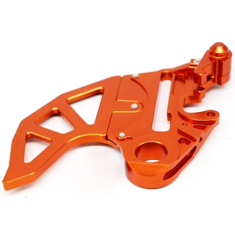 For KTM 125 250 390 DUKE RC 1290 SUPER R 2011  2014 2015 2016 2017 2018 2019 2020 2021Rear Brake Disc Guard Caliper Support Rear