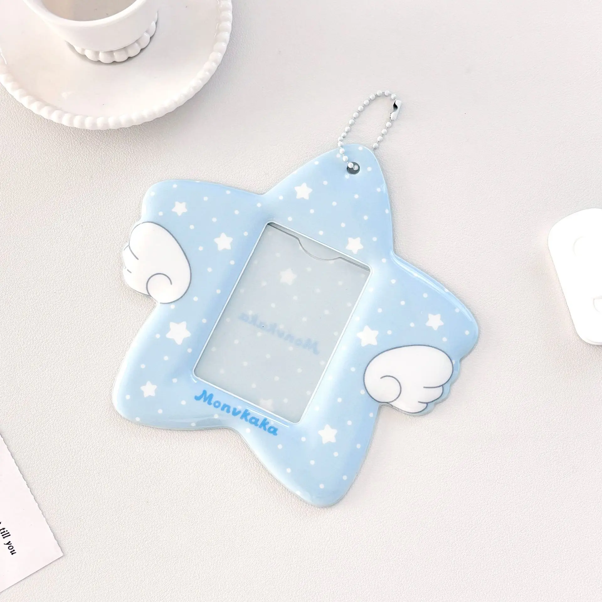 

3 Inch Postcard Holder Postcard Album Colorful Star Photo Card Storage Photo Bag Kpop Idol Card Collect Organizer Stationery